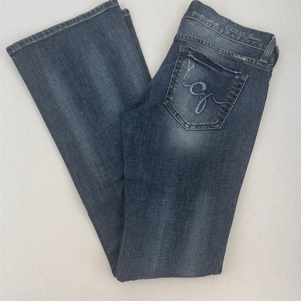 GUESS Dark Wash Flare Jeans